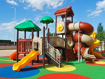 Aire de jeux pour hotel