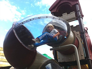 Aire de jeux pour parc zoologique