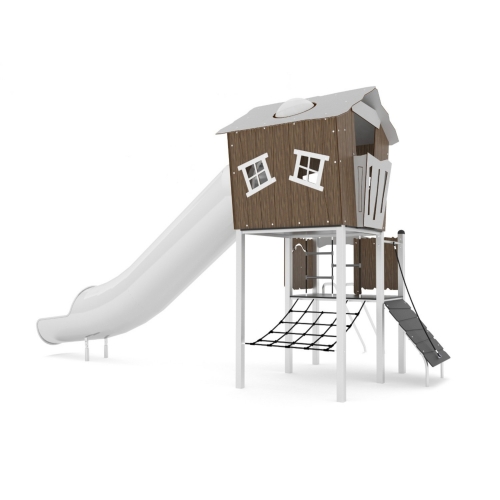 Le plaisir de la glisse dans un tunnel