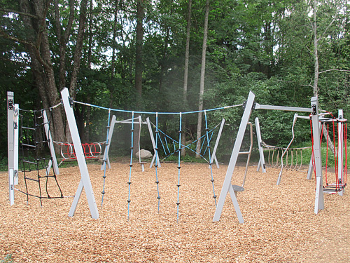 Structures de jeux pour restaurant, hotel, camping